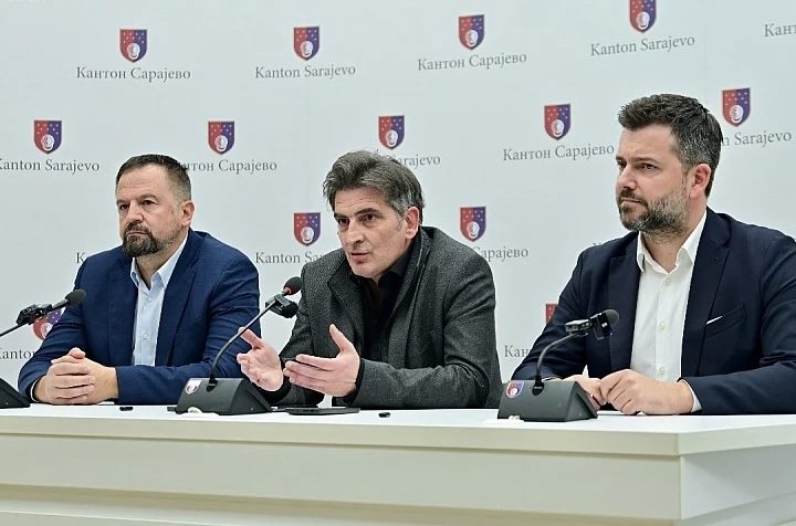 Konferencija za medije o formiranju vlasti u Kantonu Sarajevo