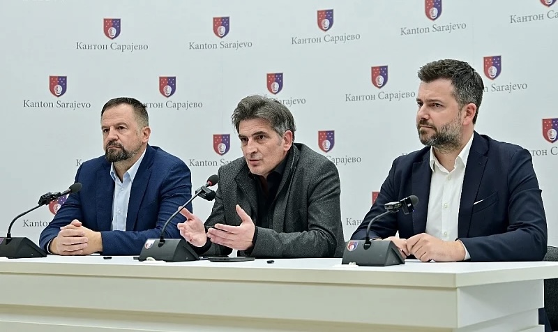 Konferencija za medije o formiranju vlasti u Kantonu Sarajevo